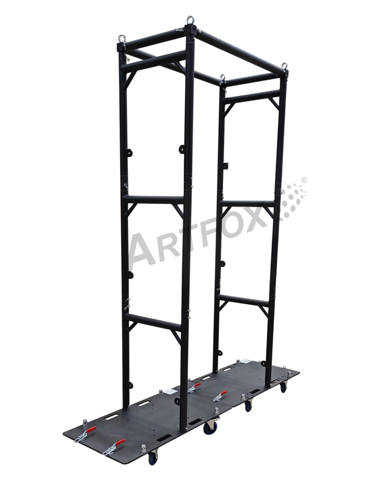Moving light truss